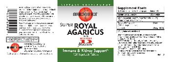 Mushroom Wisdom Super Royal Agaricus With Maitake D Fraction - supplement