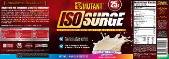 Mutant Iso Surge Birthday Cake Flavor (With Sprinkles) - 