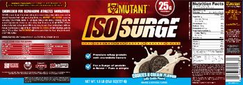 Mutant Iso Surge Cookies N Cream Flavor (With Cookie Pieces) - 