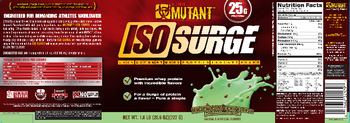 Mutant Iso Surge Mint Chocolate Chip Flavor (With Mini Chocolate Chips) - 