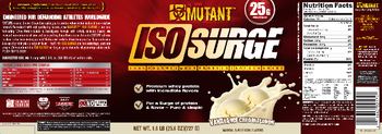 Mutant Iso Surge Vanilla Ice Cream Flavor - 