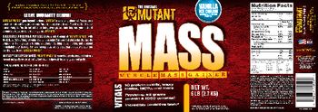 Mutant Mass Vanilla Ice Cream - 
