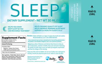 My Daily Choice Sleep - supplement
