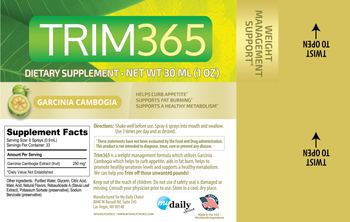 My Daily Choice Trim365 - supplement