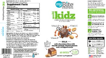 MyBite Vitamins Multi Kidz - supplement