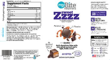 MyBite Vitamins Sweet Zzzz - supplement