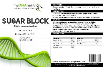 Mydnahealth Sugar Block - herbal supplement