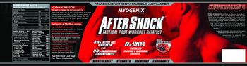 MYOGENIX AfterShock Wild Berry Blast - supplement