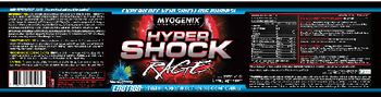 MYOGENIX Hyper Shock Rage Blue Raspberry - supplement