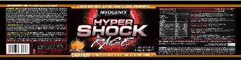 MYOGENIX Hyper Shock Rage Electric Orange - supplement
