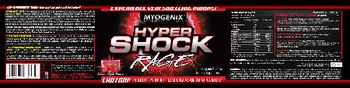 MYOGENIX Hyper Shock Rage Furious Fruit Punch - supplement