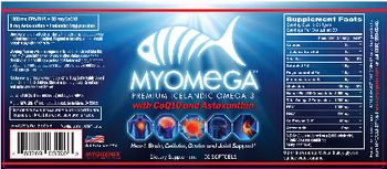 MYOGENIX Sports Nutrition Myomega - supplement