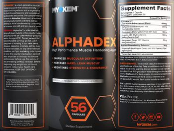 Myokem Alphadex - supplement