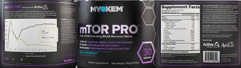 Myokem mTor Pro Blue Raspberry - supplement