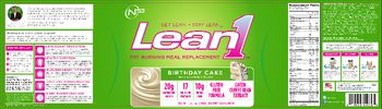 N53 Lean1 Fat Burning Meal Replacement Birthday Cake - supplement