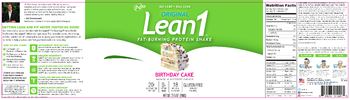N53 Lean1 Fat-Burning Protein Shake Birthday Cake - supplement