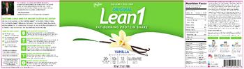 N53 Lean1 Fat-Burning Protein Shake Vanilla - supplement