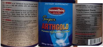 Nanowellbeing Health Super Arthgold - supplement