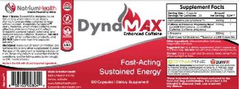 Natrium Health DynaMax Enhanced Caffeine - supplement