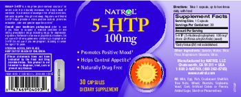 Natrol 5-HTP 100 mg - supplement