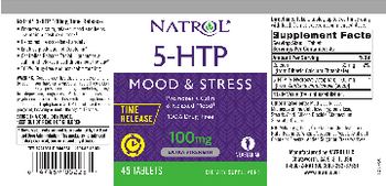 Natrol 5-HTP 100 mg Time Release - supplement