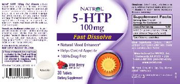 Natrol 5-HTP 100 mg Wild Berry - supplement