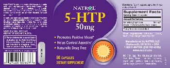 Natrol 5-HTP 50 mg - supplement