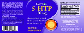 Natrol 5-HTP 50 mg - supplement