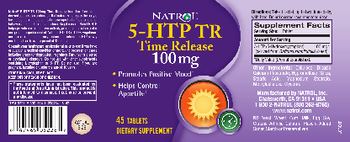 Natrol 5-HTP TR Time Release 100 mg - supplement