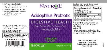 Natrol Acidophilus Probiotic - supplement