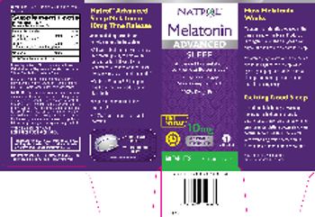 Natrol Advanced Sleep Melatonin 10 mg Time Release - supplement