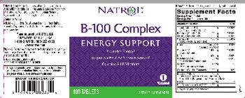 Natrol B-100 Complex - supplement