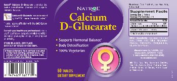 Natrol Calcium D-Glucarate - supplement