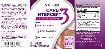 Natrol Carb Intercept 3 - supplement