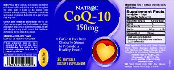 Natrol Co Q-10 150 mg - supplement