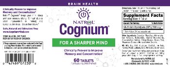 Natrol Cognium - supplement