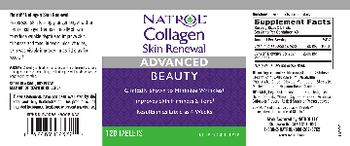 Natrol Collagen Skin Renewal - supplement
