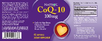 Natrol CoQ-10 100 mg - supplement