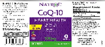 Natrol CoQ-10 100 mg Fast Dissolve Cherry Flavor - supplement