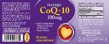 Natrol CoQ-10 100mg - supplement