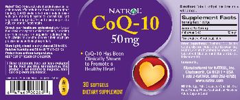 Natrol CoQ-10 50mg - supplement