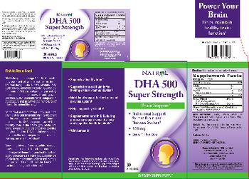 Natrol DHA 500 Super Strength - supplement