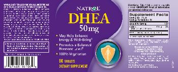 Natrol DHEA 50 mg - supplement