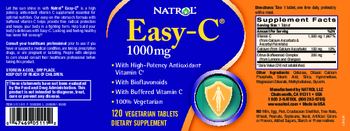 Natrol Easy-C 1000 mg - supplement