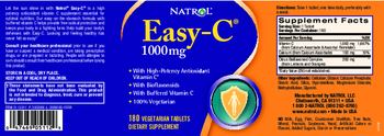 Natrol Easy-C 1000 mg - supplement