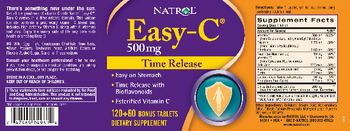 Natrol Easy-C 500 mg - supplement