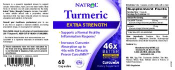 Natrol Extra Strength Turmeric - supplement