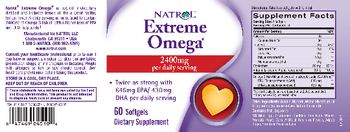 Natrol Extreme Omega 2400 mg - supplement