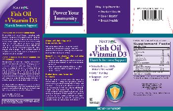 Natrol Fish Oil + Vitamin D3 - supplement