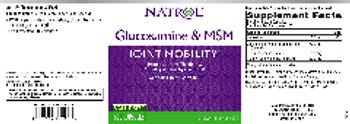 Natrol Glucosamine & MSM - supplement
